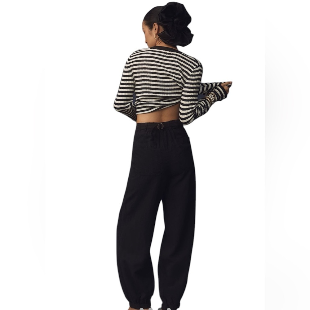 NWT Anthropologie Pilcro Boot Tuck Parachute Pants Size 25 - Picture 2 of 12